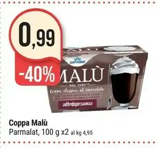 Supermercati Gulliver Parmalat Coppa Malu offerta