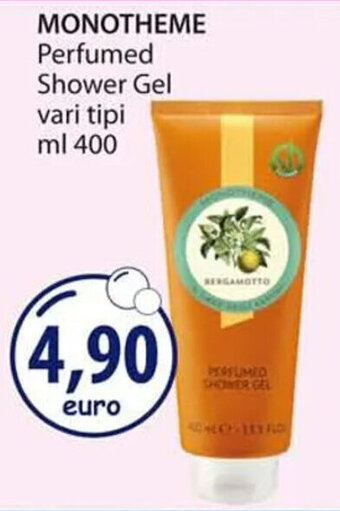 Acqua & Sapone MONOTHEME Perfumed Shower Gel vari tipi ml 400 offerta