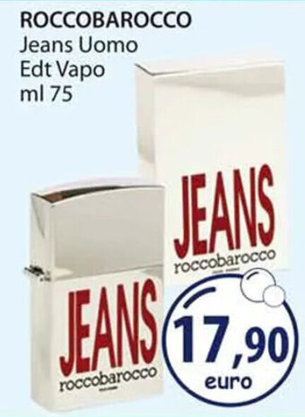 Acqua & Sapone ROCCOBAROCCO Jeans Uomo Edt Vapo ml 75 offerta