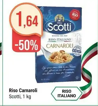 Supermercati Gulliver Scotti Riso Carnaroli 1000 G(ml) offerta