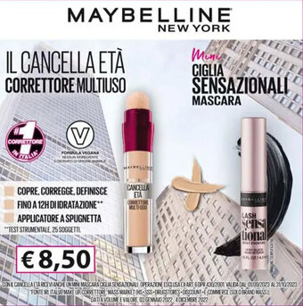 Acqua & Sapone MAYBELLINE NEW YORK offerta