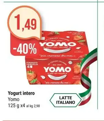 Supermercati Gulliver Yomo Yogurt Intero Fragola 500 G offerta