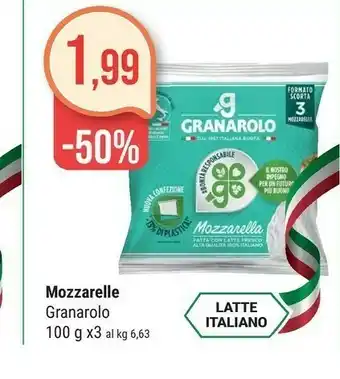 Supermercati Gulliver Granarolo Mozzarella offerta