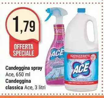 Supermercati Gulliver Ace Candeggina Spray offerta