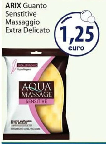 Acqua & Sapone ARIX Guanto Senstitive Massaggio Extra Delicato offerta