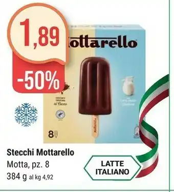 Supermercati Gulliver Motta Rello Gelato Con Latte Fresco Italiano 384 G(ml) offerta