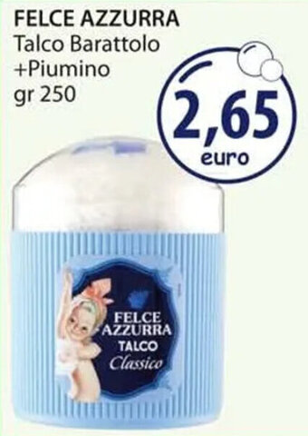 Acqua & Sapone FELCE AZZURRA Talco Barattolo +Piumino gr 250 offerta