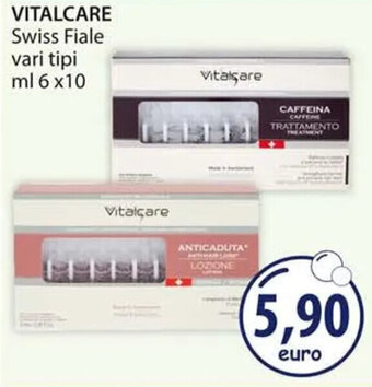Acqua & Sapone VITALCARE Swiss Fiale vari tipi ml 6 x10 offerta