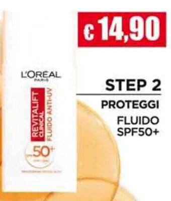 Acqua & Sapone STEP 2 PROTEGGI FLUIDO SPF50+ offerta