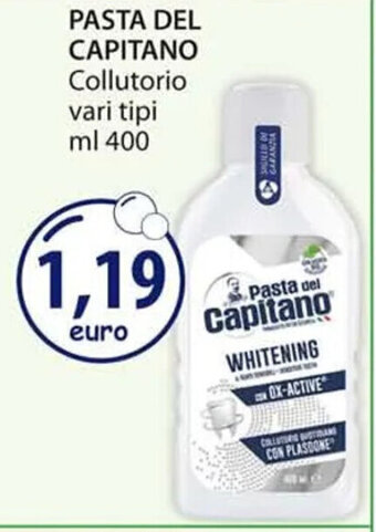 Acqua & Sapone PASTA DEL CAPITANO Collutorio vari tipi ml 400 offerta