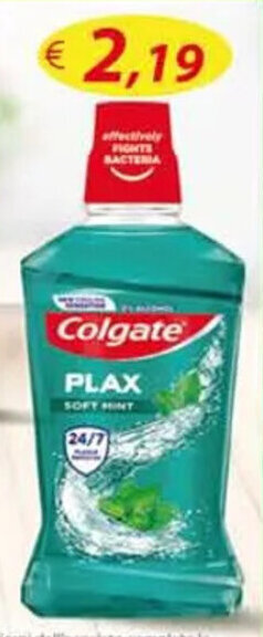 Acqua & Sapone Colgate PLAX SOFT MINT offerta