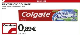 Coop Colgate Dentifricio offerta