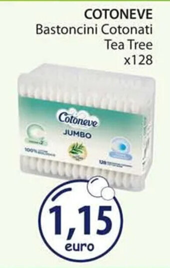 Acqua & Sapone COTONEVE Bastoncini Cotonati Tea Tree x 128 offerta