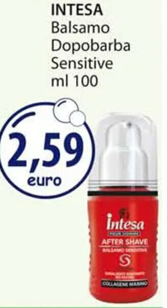 Acqua & Sapone INTESA Balsamo Dopobarba Sensitive ml 100 offerta