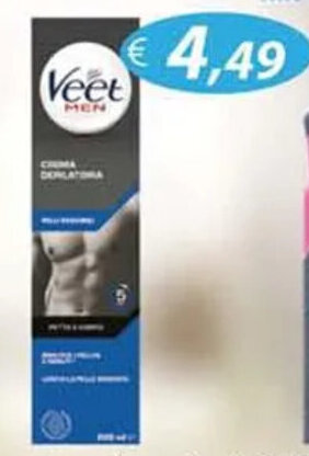 Acqua & Sapone Veet MEN offerta