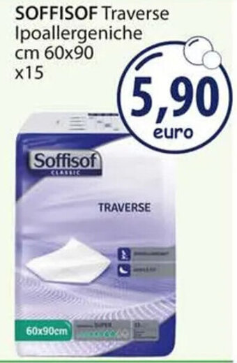 Acqua & Sapone SOFFISOF Traverse Ipoallergeniche cm 60x90 x15 offerta