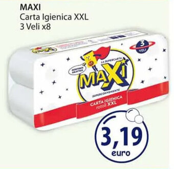 Acqua & Sapone MAXI Carta Igienica XXL 3 Veli x8 offerta