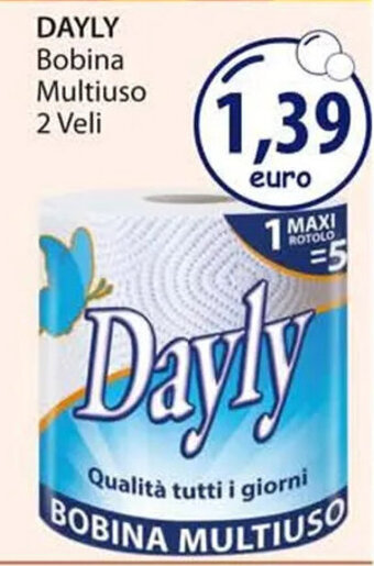 Acqua & Sapone DAYLY Bobina Multiuso 2 Veli offerta