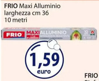 Acqua & Sapone FRIO Maxi Alluminio larghezza cm 36 10 metri offerta