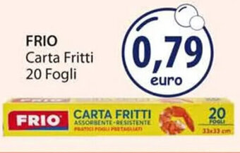 Acqua & Sapone FRIO Carta Fritti 20 Fogli offerta
