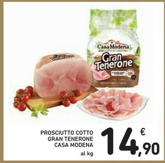 Conad Casa Modena Prosciutto Cotto Gran Tenerone offerta