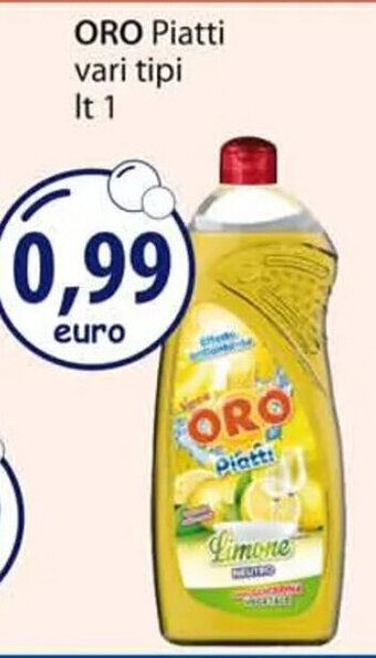 Acqua & Sapone ORO Piatti vari tipi It 1 offerta