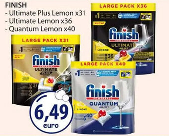 Acqua & Sapone FINISH - Ultimate Plus Lemon x31 - Ultimate Lemon x36 - Quantum Lemon x40 offerta