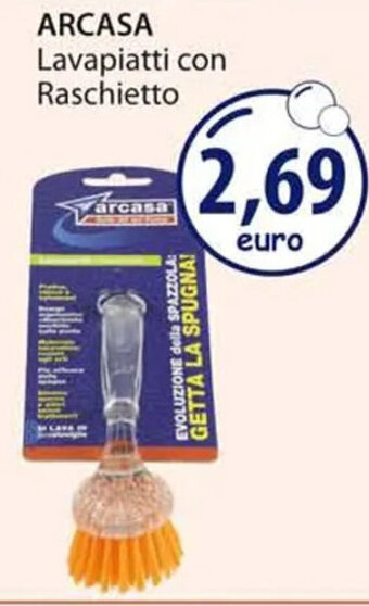 Acqua & Sapone ARCASA Lavapiatti con Raschietto offerta