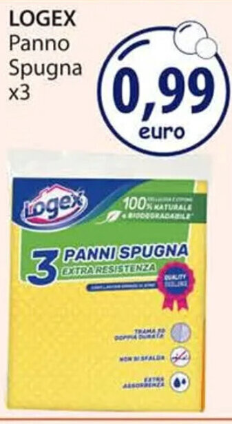 LOGEX Panno Spugna x3