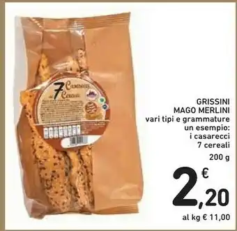 Conad Mago merlini Grissini offerta
