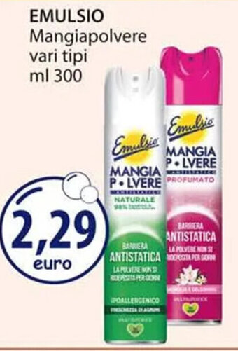 Acqua & Sapone EMULSIO Mangiapolvere vari tipi ml 300 offerta