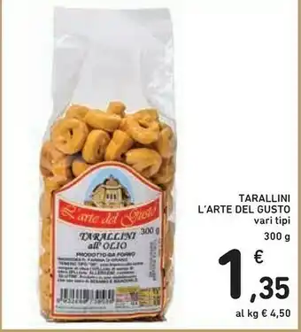 Conad L'arte Del Gusto Tarallini offerta
