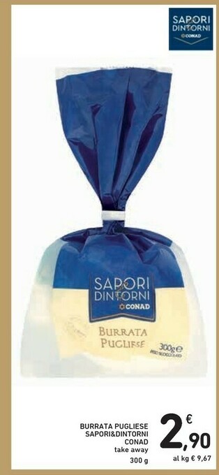 Conad Burrata Pugliese offerta