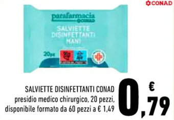 Conad Superstore SALVIETTE DISINFETTANTI CONAD offerta