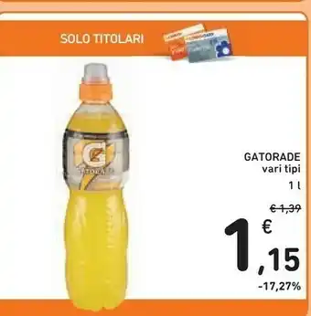 Conad Gatorade Bevande Analcoliche offerta