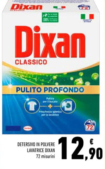 Conad Superstore DETERSIVO IN POLVERE LAVATRICE DIXAN offerta