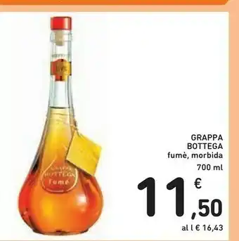 Conad Bottega Grappa Fume 700ml offerta