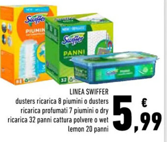 Conad Superstore LINEA SWIFFER dusters ricarica 8 piumini offerta