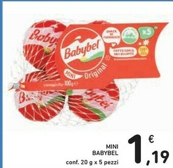 Conad Babybel Mini 100 G(ml) offerta