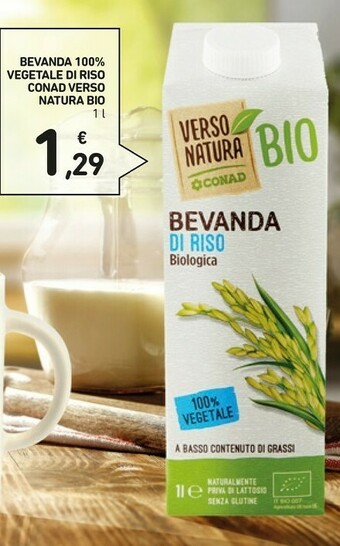 Conad Natura bio Bevanda Di Riso offerta