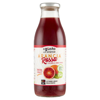 Ipercoop Succo biologico di arancia rossa libera terra offerta