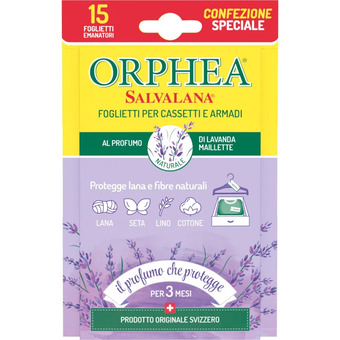 Antitarme in foglietti salvalana orphea