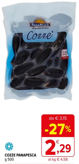 Iperal COZZE PANAPESCA g 500 offerta