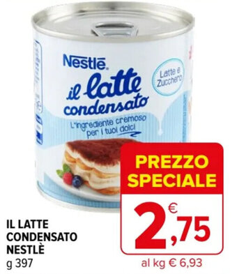Iperal IL LATTE CONDENSATO NESTLÈ g 397 offerta