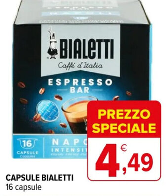 Iperal CAPSULE BIALETTI 16 capsule offerta