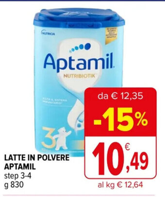 LATTE IN POLVERE APTAMIL step 3-4 g 830