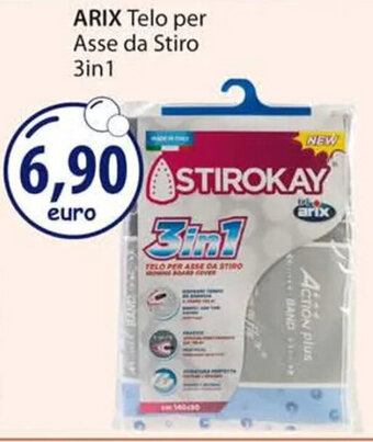 Acqua & Sapone ARIX Telo per Asse da Stiro 3in1 offerta