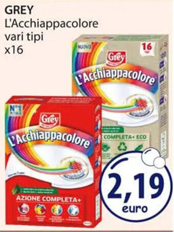 Acqua & Sapone GREY L'Acchiappacolore vari tipi x16 offerta