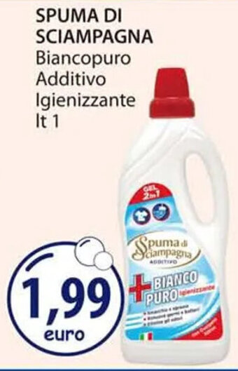 Acqua & Sapone SPUMA DI SCIAMPAGNA Biancopuro Additivo Igienizzante It 1 offerta