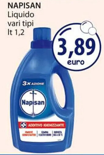 Acqua & Sapone NAPISAN Liquido vari tipi It 1,2 offerta